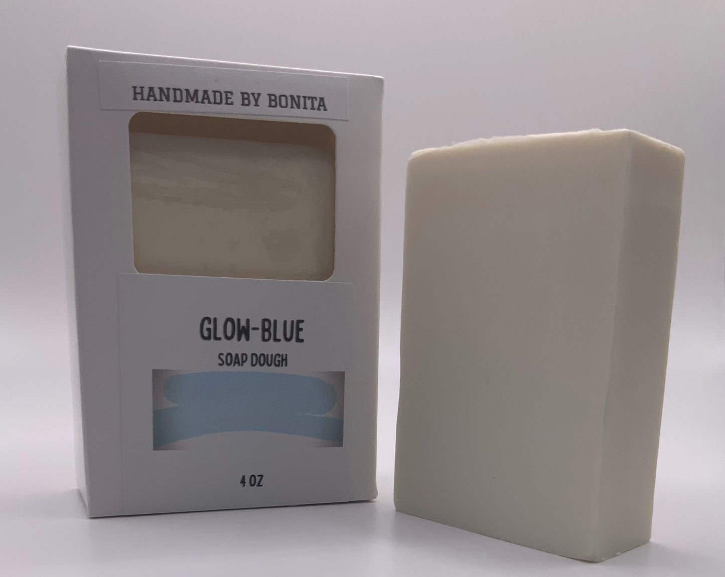 Glow-Blue Soap Dough