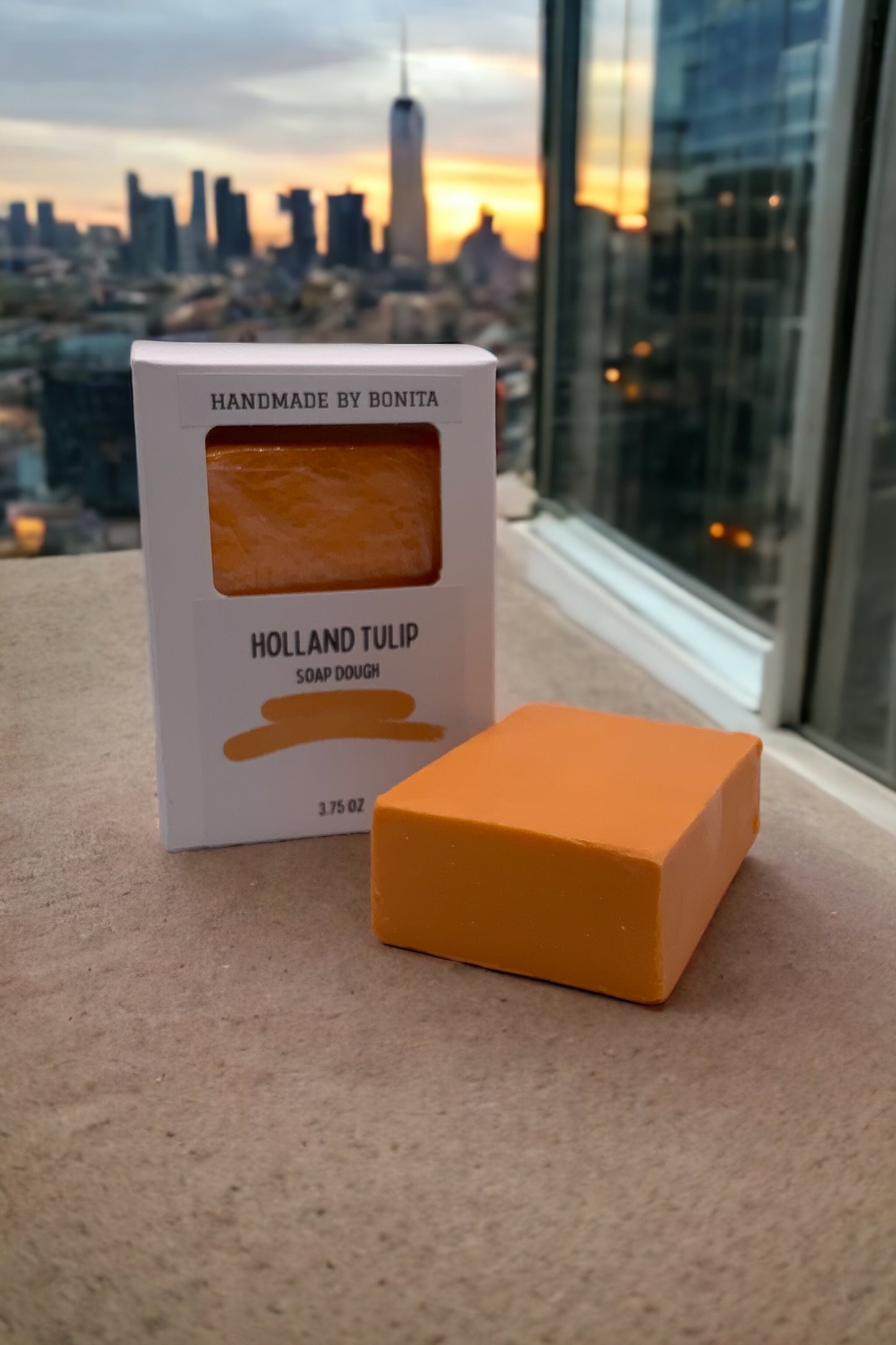 Holland Tulip Soap Dough (Peachy undertones)