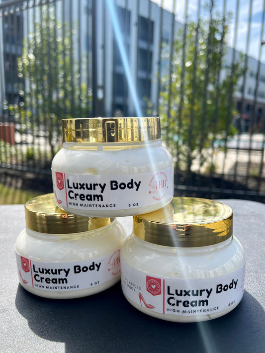 "High Maintenance" Scented Luxury Body Cream