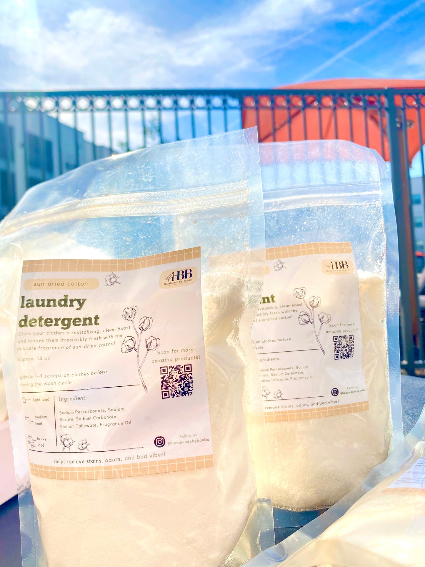 Sun-Dried Cotton Scented Laundry Detergent