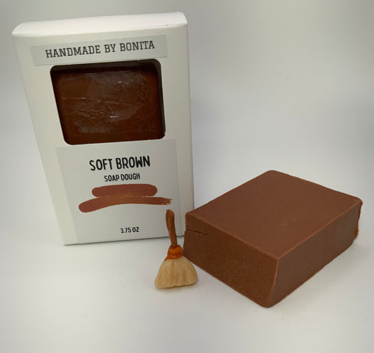 Soft Brown Soap Dough