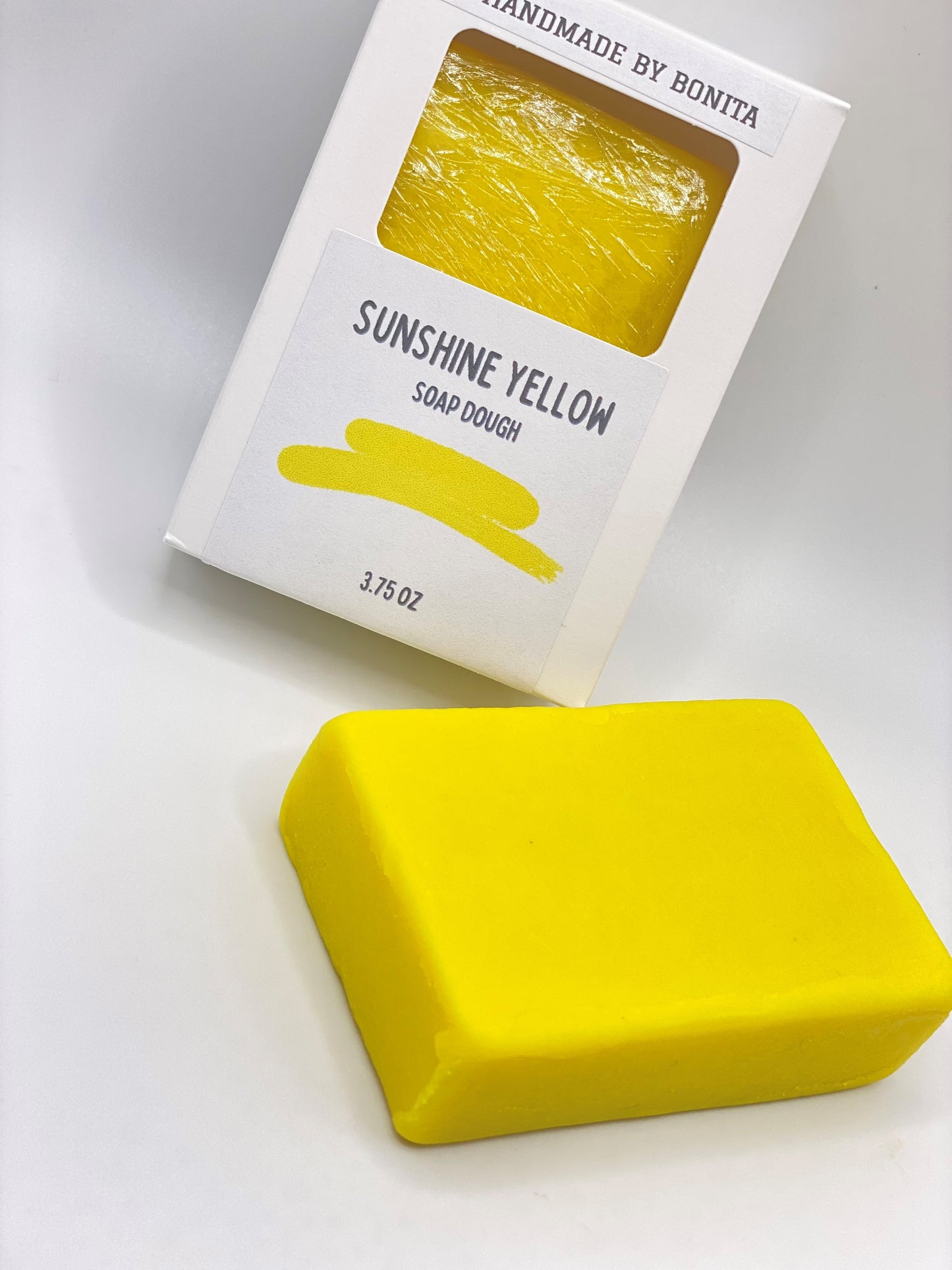 Sunshine Yellow Soap Dough