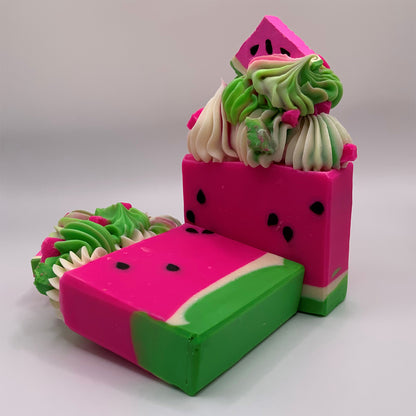 Watermelon Candy Frosted Soap
